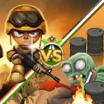 Ninja vs Zombies War in Desert ios icon