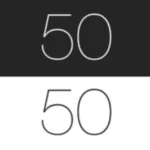 50 50 App Icon