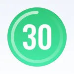 30 Day Fitness Challenge Log App Icon