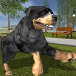 Rottweiler Dog Life Simulator App Icon