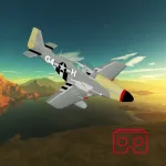 P-51 Mustang Aerial Virtual Reality Simulation Over the Pacific Islands App Icon
