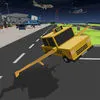 Airport Blocky Bus Flying Simulator: Extreme Air Stunts Pilot Sky Driving 3D Game ios icon