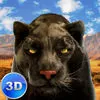 Black Wild Panther Simulator 3D Full ios icon