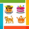 Guess The Pics Emoji Quiz: A 4 to 1 word guessing brain games ios icon