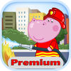 Hippo Fire Patrol. Premium App Icon