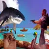 Flying Hungry Shark onwater: Extreme Shooting Sniper Sharks Games ios icon