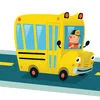 School Bus Pickup  plan routes to drop off kids
