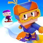 Blocky Snowboarding App icon