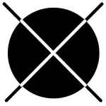 Three X or O ios icon