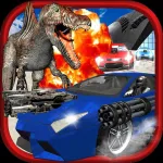 Dino Car Battle ios icon