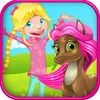 Pony Makeover Go Magic Pony Care Games for Girl's App Icon