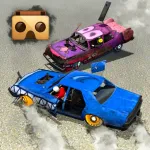 Demolition Derby Virtual Reality (VR) Racing App Icon