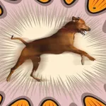 3D Dog Stunts Simulator ios icon