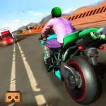 VR Highway Moto Bike Racer App Icon