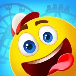 EmojiNation3: solve the puzzles & build Theme Park App icon