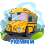Kids School Bus Adventure. Premium App icon
