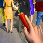 VR Bang Fireworks 3D New Year App Icon