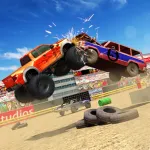 Xtreme Demolition Derby Racing Car Crash Simulator App Icon