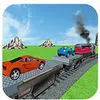 City Car Transporter Train Drive Game App Icon