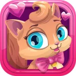 Kitty Crush  puzzle games with cats and candy