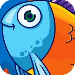 Deep sea Fish Bubble App Icon