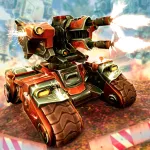 Metal Shooting War: Tanks vs Robots App icon