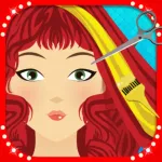 My Hair Color Stylist Girl App Icon