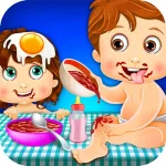 Kindergarten Baby Care Center & Cleanup App icon