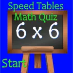 Speed Tables Math Quiz App Icon