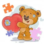 Pretty Bear Jigsaw Puzzle Fun ios icon