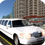 Modern Limo City Drive 3d App icon