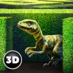 Dino Maze Run & Escape Simulator 3D ios icon