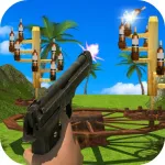 Army Bottle Shoot Game App icon