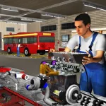 Big Bus Mechanic Simulator: Repair Engine Overhaul ios icon