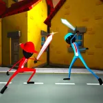 Stickman Ninja War Extreme Fight 3D ios icon