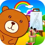 Coloring Book :Cartoon Painting App Icon