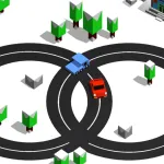 Circle car crash App Icon