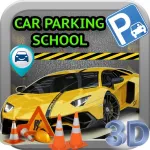 Car Parking School HD App Icon