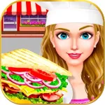 Sandwich Cooking Shop Simulator App icon