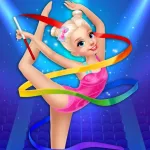 Gymnastics Dance Make Up Salon App icon