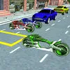 Futuristic Bike Racing Real 3D Parking Simulator App icon