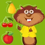Fun puzzles and games for kids ios icon