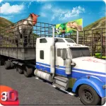 Dino Monster Transport Truck Driver App icon