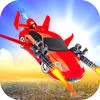 Flying Car Shooting Chase: Air Stunt Simulator App icon