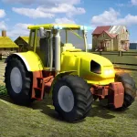 Euro Farm Tractor Driving game ios icon