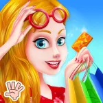 Star Girl Shopping Mall Games App Icon