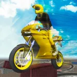 Electrifying Moto Racing Stunt App Icon