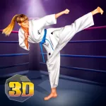 Karate Kung Fu Fighter Girls App icon