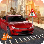 City Street Car Driving App icon