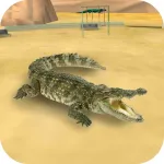 Crocodile Wild Life 3D ios icon